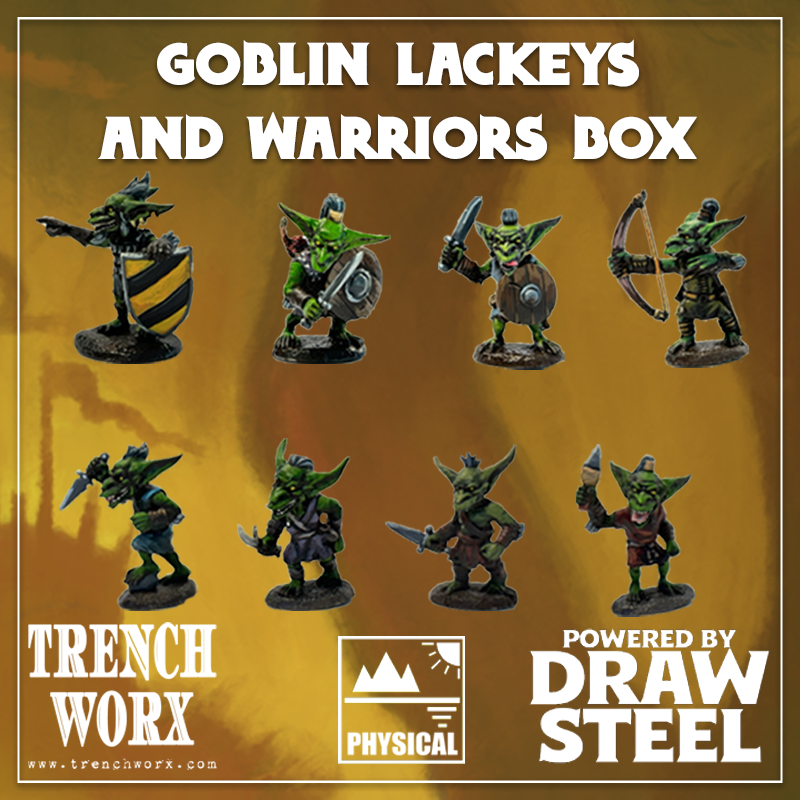 Goblin Warriors and Lackeys Box – Trenchworx Goblin Warriors and Lackeys Box – Trenchworx