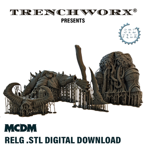 MCDM - Relg, The Decender, Lord in Corpulect .STL Digital Download