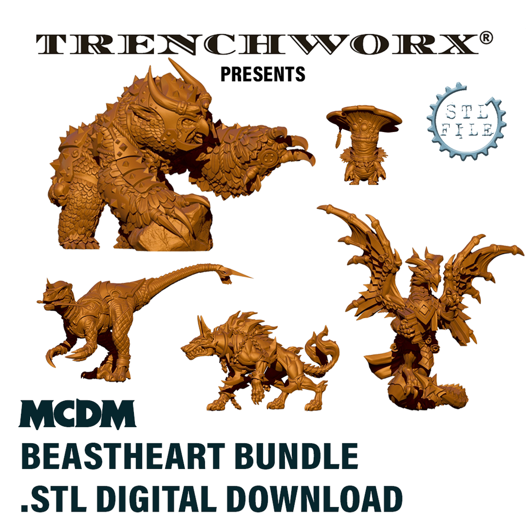 MCDM - Beastheart Bundle .STL Digital Download