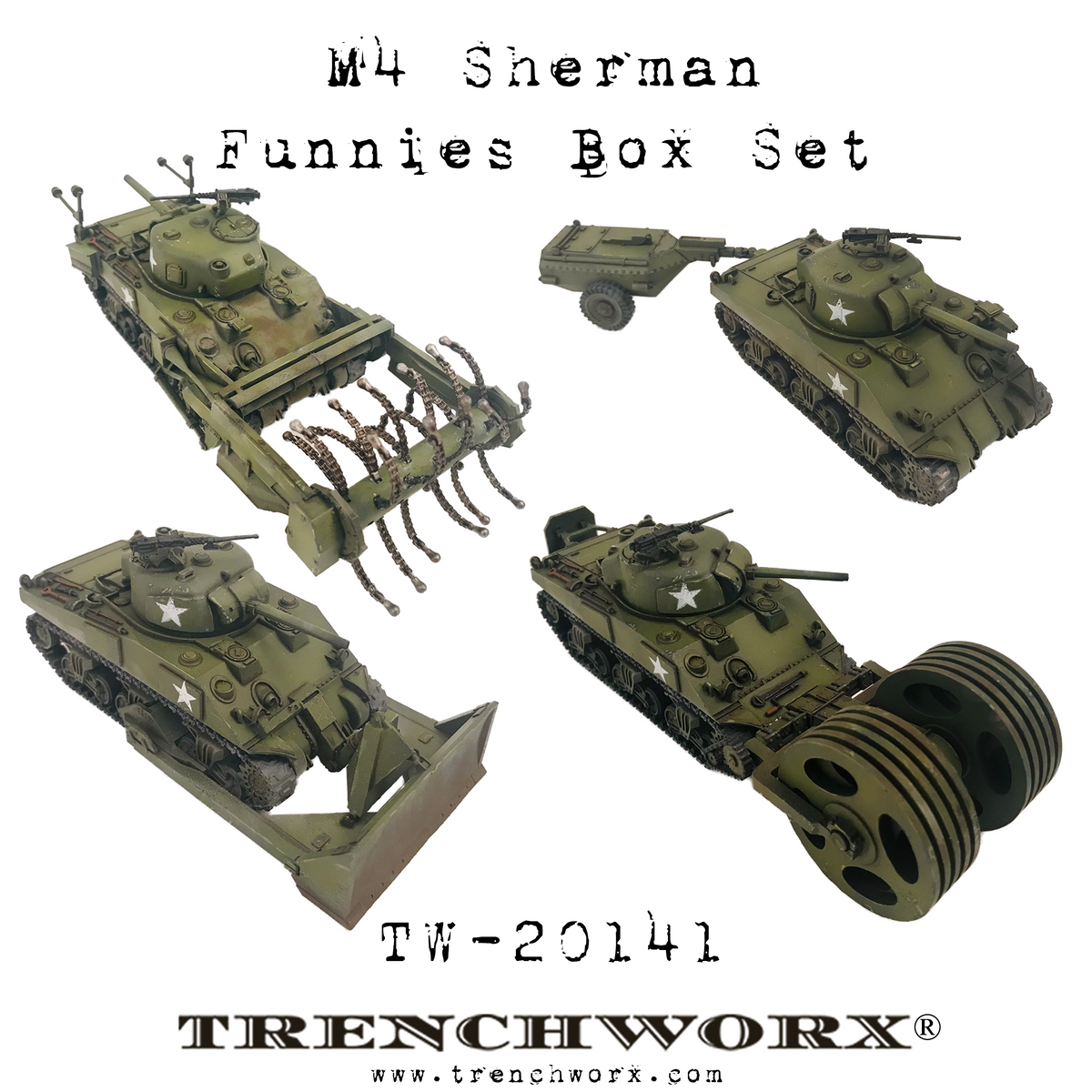 M4 Sherman Funnies Box Set – Trenchworx