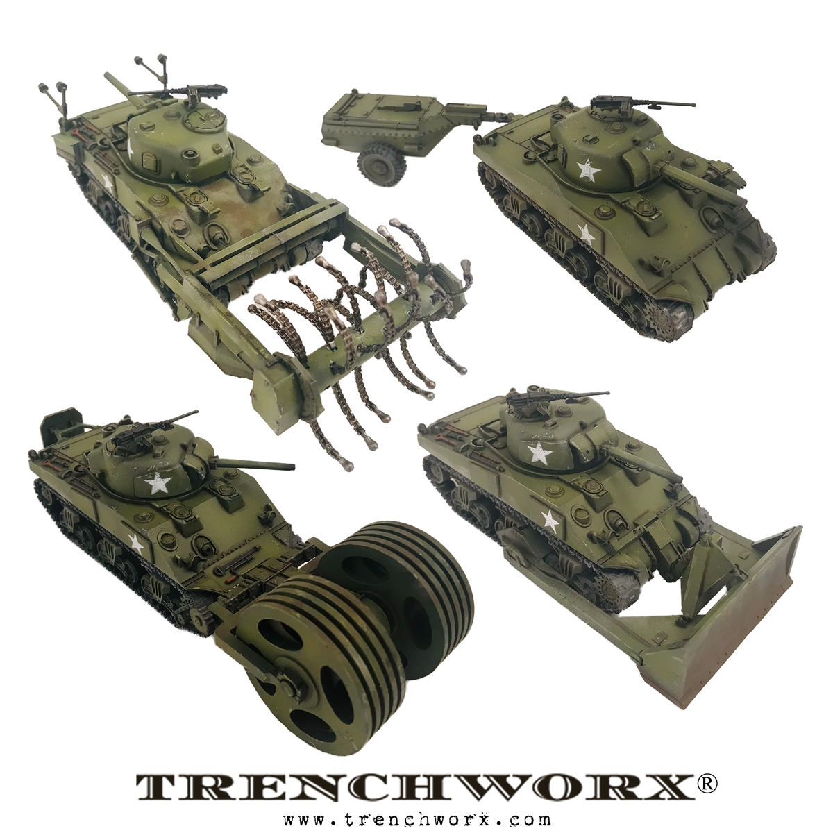 M4 Sherman Funnies Box Set – Trenchworx