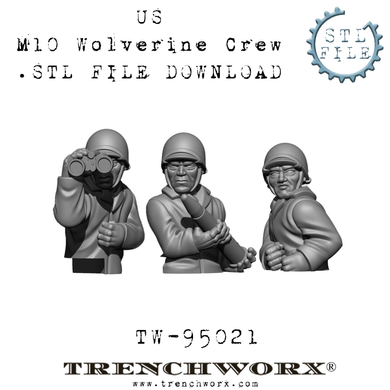 US M10 Wolverine Crew .STL Download