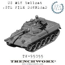 Load image into Gallery viewer, M18 Hellcat and Crew .STL Download