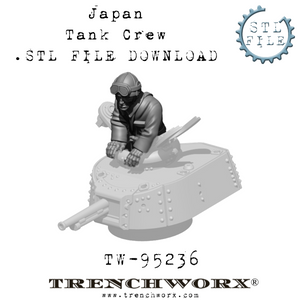 Japanese Tank Commanders .STL Download