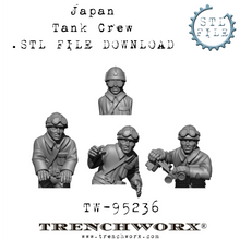 Load image into Gallery viewer, Japanese Tank Commanders .STL Download