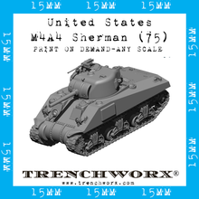 Load image into Gallery viewer, United States - M4A4 (75) - Physical Print on Demand - Any Scale