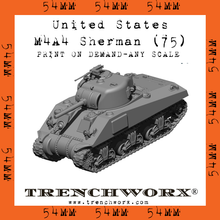 Load image into Gallery viewer, United States - M4A4 (75) - Physical Print on Demand - Any Scale