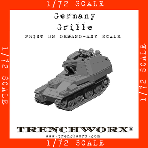 Germany - Grille - Physical Print on Demand - Any Scale