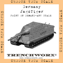 Load image into Gallery viewer, Germany - JagdTiger - Physical Print on Demand - Any Scale