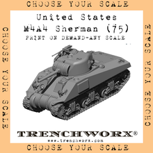 Load image into Gallery viewer, United States - M4A4 (75) - Physical Print on Demand - Any Scale
