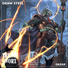 Load image into Gallery viewer, Dazar, The Conduit Iconic Class for MCDMs Draw Steel  - STL