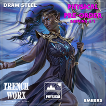 Load image into Gallery viewer, Embers, The Elementalist Iconic Class for MCDMs Draw Steel  - Snap Tray