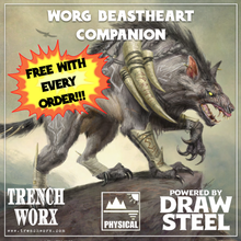 Load image into Gallery viewer, FREE MODEL - Draw Steel Worg Model Kit - Snap Tray
