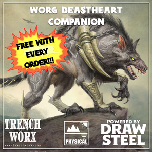 FREE MODEL - Draw Steel Worg Model Kit - Snap Tray – Trenchworx