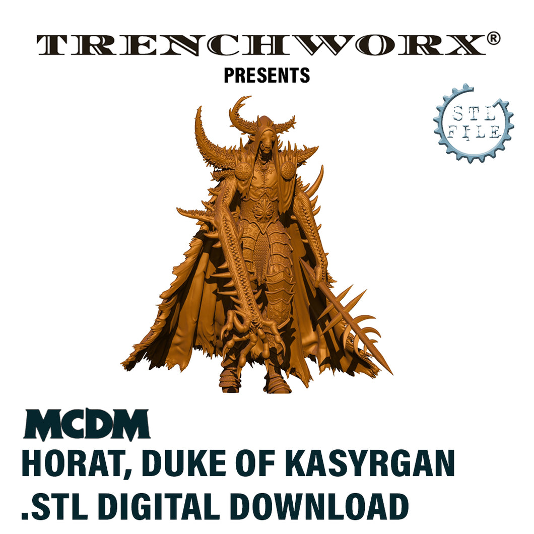 MCDM - Horat, Duke of Kasyrgan .STL Digital Download