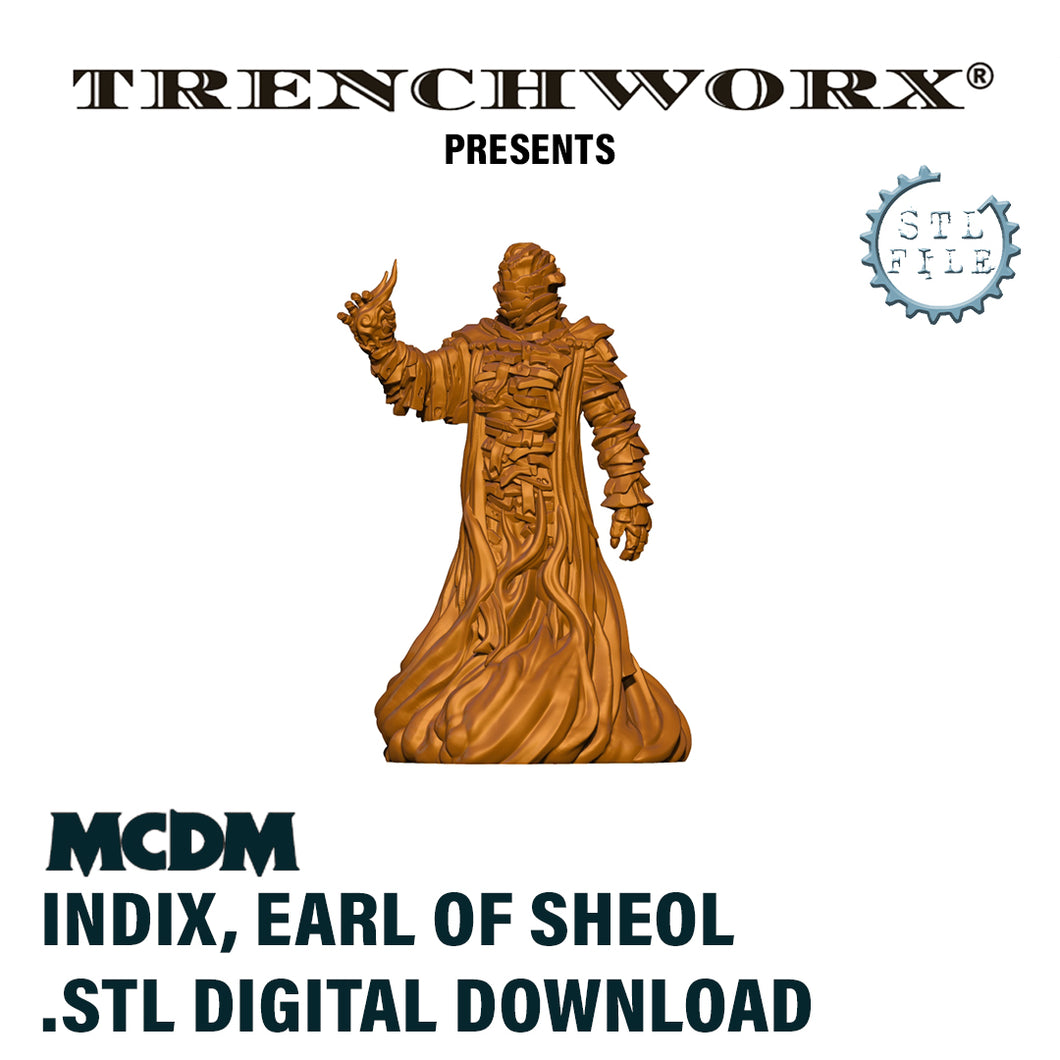 MCDM - Indix Earl of Sheol .STL Digital Download