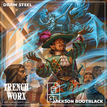 Load image into Gallery viewer, Jackson Bootblack, The Troubadour Iconic Class for MCDMs Draw Steel  - STL