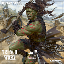 Load image into Gallery viewer, Khorva, The Fury Iconic Class for MCDMs Draw Steel  - Snap Tray