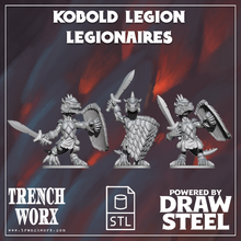 Load image into Gallery viewer, Kobold Legion Digital .STLs