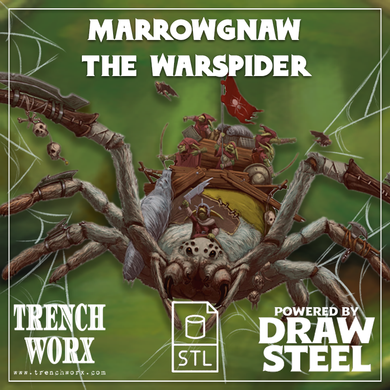 Marrowgnaw the War Spider Digital .STLs