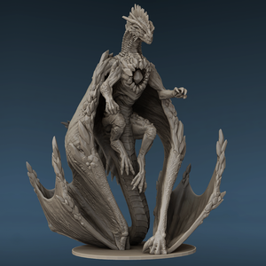MCDM - Ancient Onyx Dragon Cthrion Uroniziir