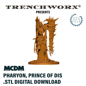 MCDM - Pharyon, Prince of Dis .STL Digital Download