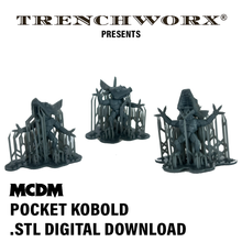 Load image into Gallery viewer, MCDM - Pocket Kobold .STL Digital Download