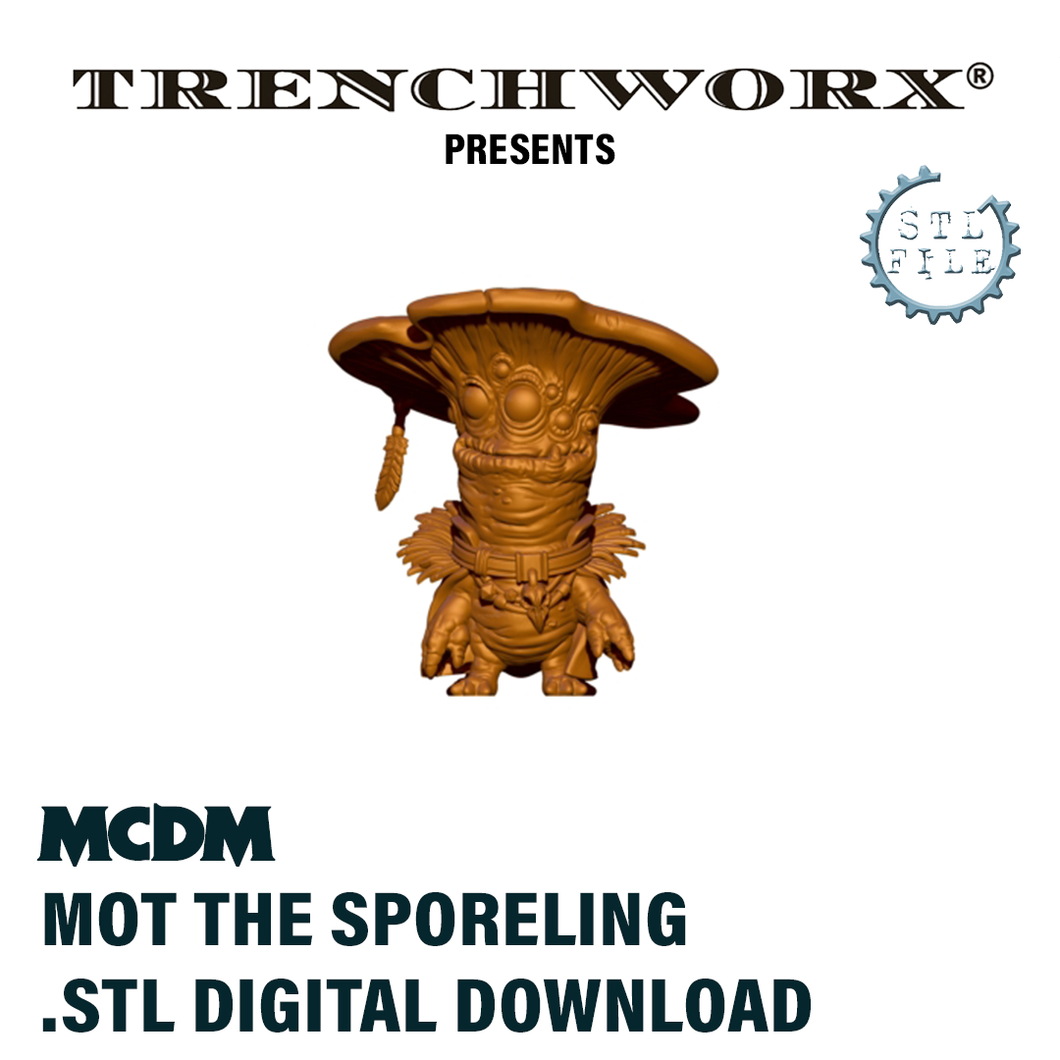 MCDM - Mot The Sporeling .STL Digital Download