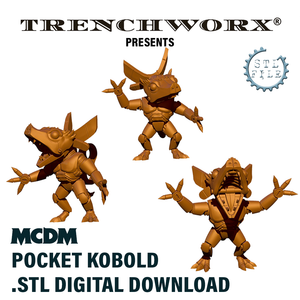 MCDM - Pocket Kobold .STL Digital Download