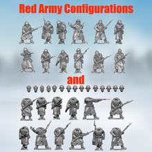 Load image into Gallery viewer, Soviet Union 1930-1940 Winter Infantry Army .STL Download