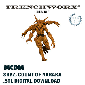 MCDM - Sryz Count of Naraka .STL Digital Download
