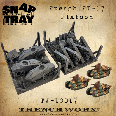 FT-17 Platoon - Snap Tray