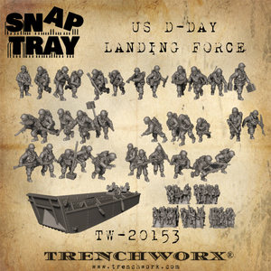 U.S. D-Day Landing Force - Snap Tray