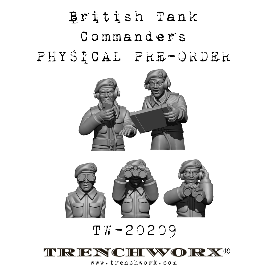 British Tank Commanders - Physical