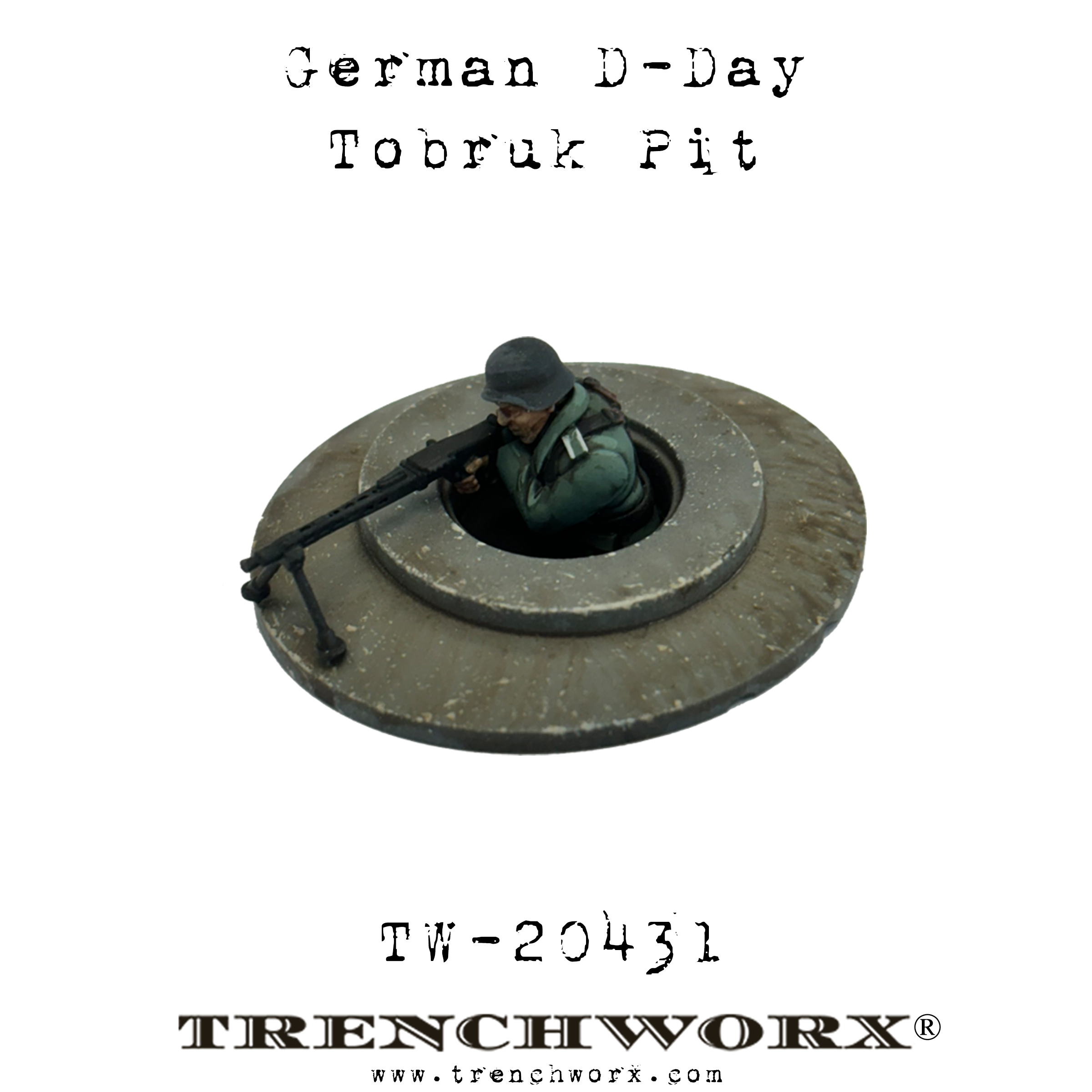 German D-Day Tobruk Pit – Trenchworx