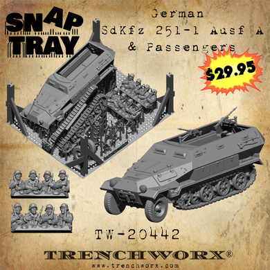 SdKfz 251-1 Ausf A - Snap Tray