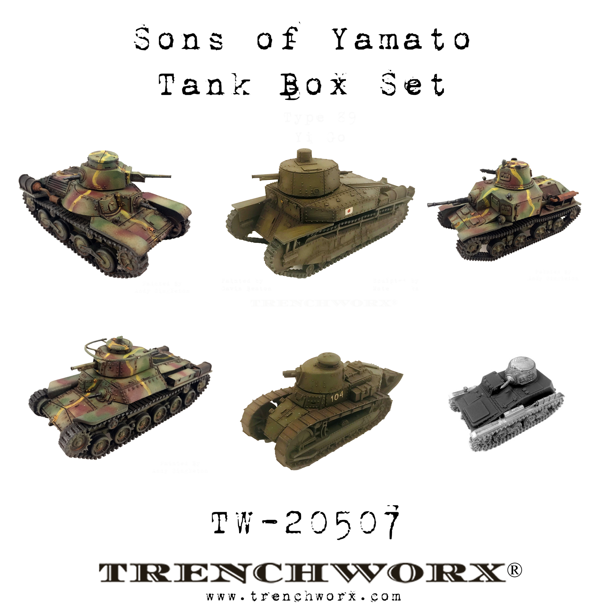 Sons of Yamato Tank Bundle - Physical Product – Trenchworx