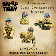 Load image into Gallery viewer, Japanese Tank Commanders &amp; Crew