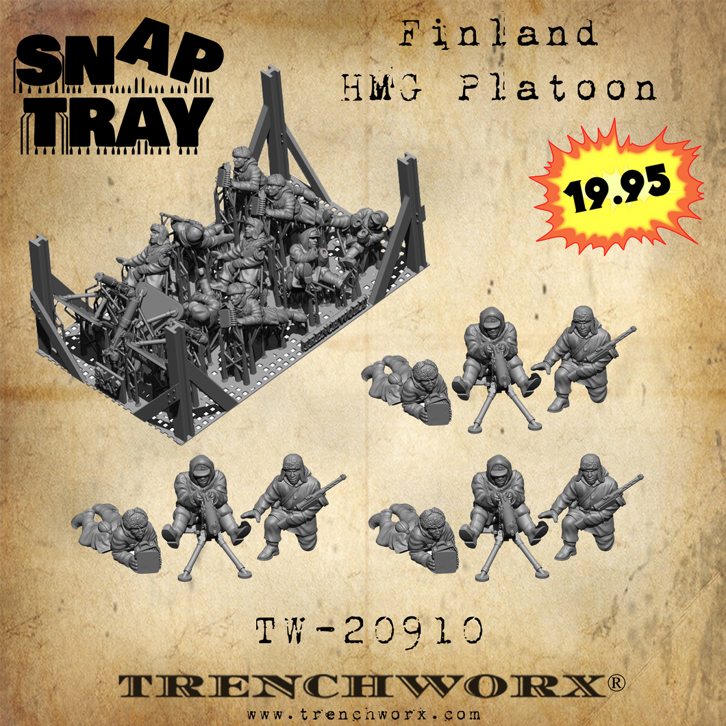 Finland HMG Platoon - Snap Tray