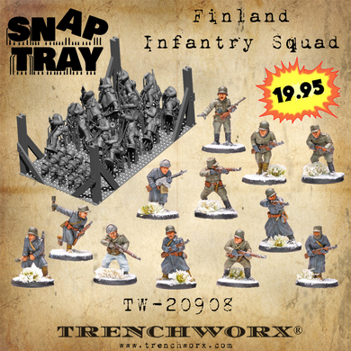 Finland Infantry Squad - Snap Tray