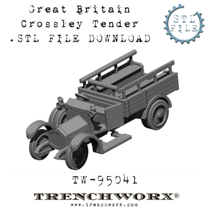 World War 1 Vehicle Bundle .STL Download