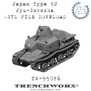 Sons of Yamato Tank Bundle .STL Download