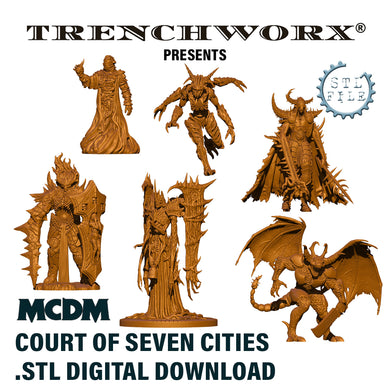 MCDM - Court of Seven Cities .STL Digital Download