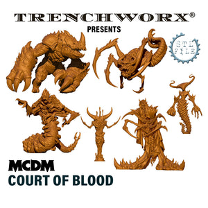 MCDM - Court of Blood .STL Digital Download