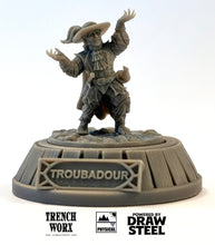 Load image into Gallery viewer, Jackson Bootblack, The Troubadour Iconic Class for MCDMs Draw Steel  - Snap Tray