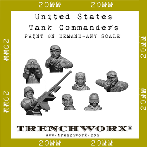 Tank Commanders - Any Scale - Physical Print on Demand