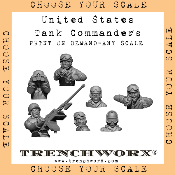 Tank Commander Patch Tank Commanders - Any Scale - Physical Print on Demand – Trenchworx