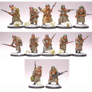 Soviet Union 1930-1940 Winter Infantry Army .STL Download