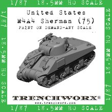 Load image into Gallery viewer, United States - M4A4 (75) - Physical Print on Demand - Any Scale