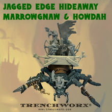 Load image into Gallery viewer, Jagged Edge Hideaway Marrowgnaw the Giant War Spider and Howdah